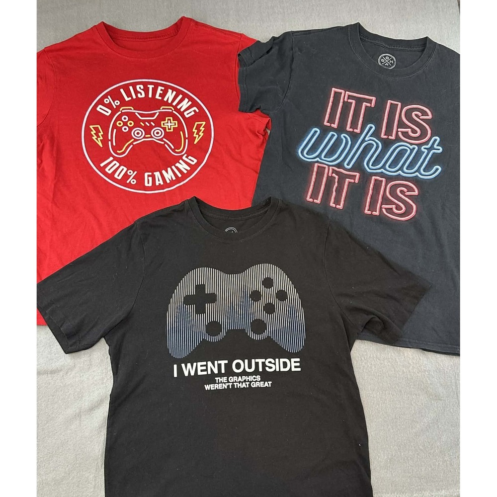 Wonder‎ Nation Kidcore Gaming Graphic Tee Bundle Boys XLshirts
